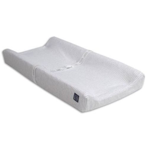 babyGap by Delta Children Contoured Changing Pad - Gray Stripes