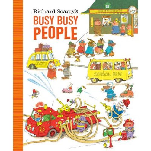 Richard Scarry's Busy Busy People - Richard Scarry's Busy Busy Board Books Board Book