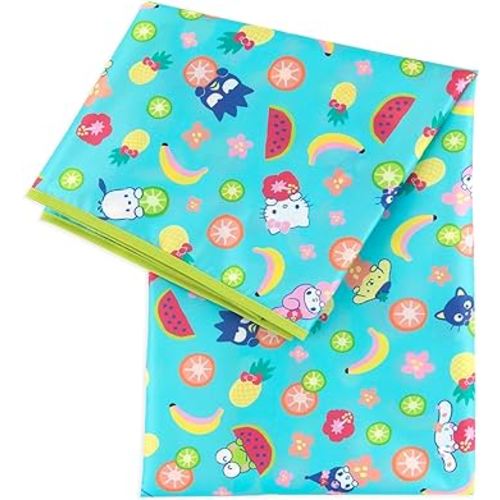 Bumkins Baby Splat Mat for Under High Chair, Babies Toddlers Eating Mess Mat, Waterproof Reusable Cloth for Arts and Crafts, Play Mat for Kids, Fabric 42inx42in