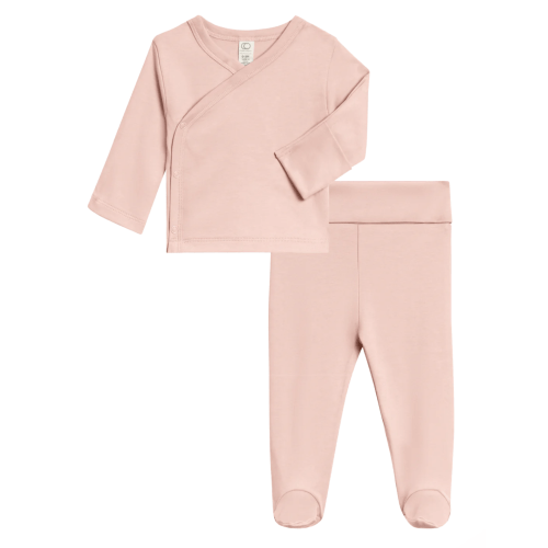 Colored Organics - Riley 2 Piece Kimono Wrap Top and Pant Set