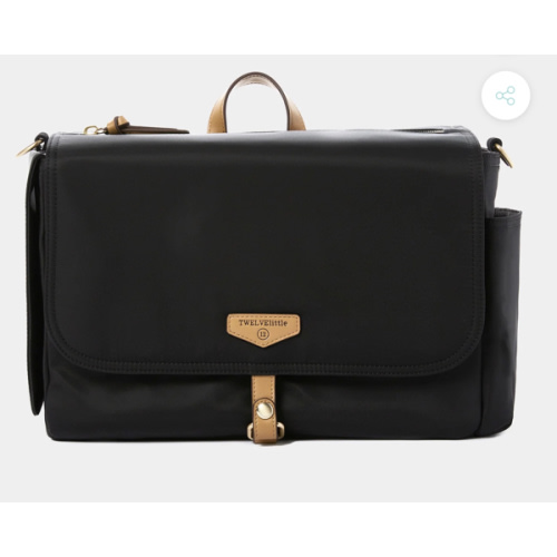 On-The-Go Stroller Caddy 3.0 in Black/Tan