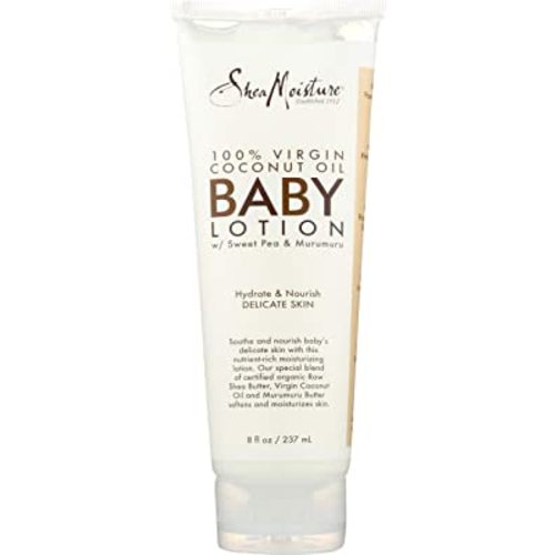 Shea Moisture 100 Percent Virgin Coconut Oil Baby Lotion By Shea Moisture for Kids - 8 Oz Body Lotion, 8 Ounce