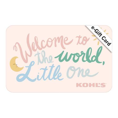 Welcome To The World Little One E-Gift Card