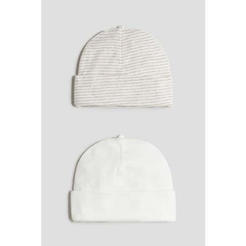 2-PACK COTTON BEANIES