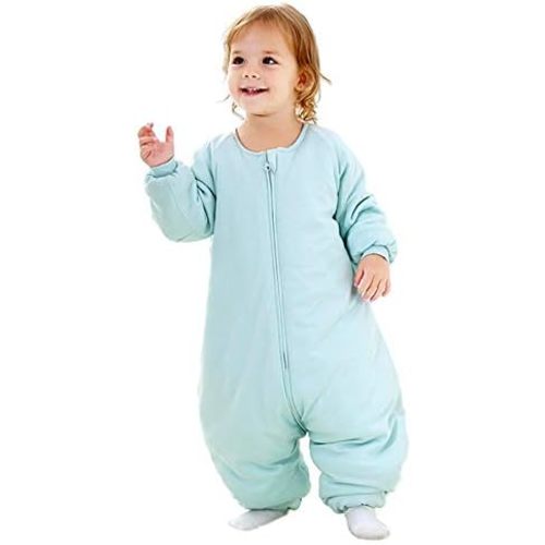 RESTCLOUD Baby Sleep Bag with Feet Winter, Wearable Blanket with Legs, Sack for Toddler Thicken 2.5 TOG