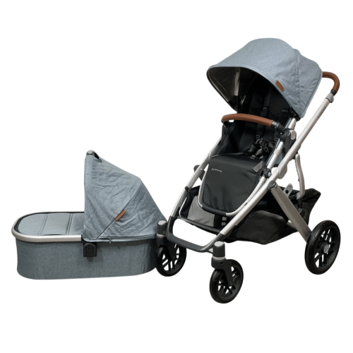 UPPAbaby VISTA V2 Stroller, 2024, Gregory (Blue Melange)