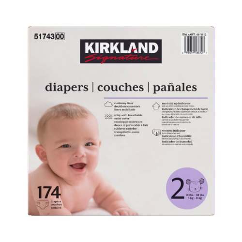 Kirkland Signature Diapers Sizes 1-2 | Costco