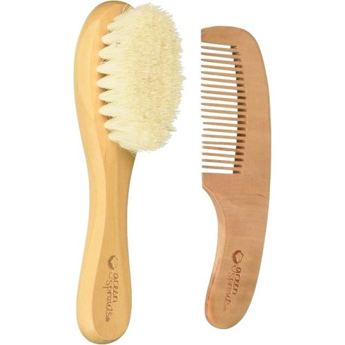 green sprouts I Play, Baby Brush and Comb Set