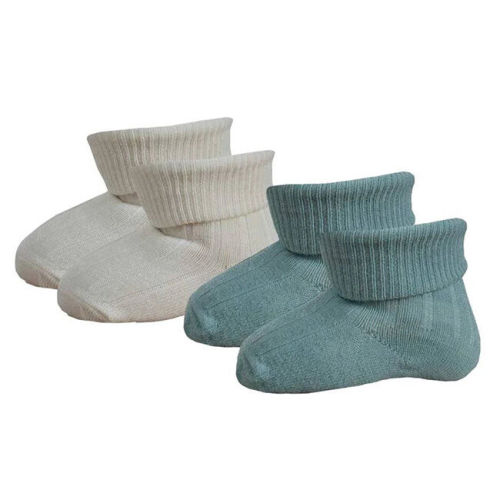 Janus Baby Wool Blend Socks - 2 Pairs - Teal | The Cheshire Horse