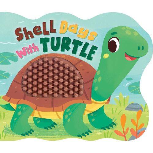 Little Hippo Books Shell Days with Turtle I Children's Books Ages 1-3 | Touch and Feel Books for Toddlers 1-3 & Baby Books | Best Kid's Books and ... Children's Books and Sensory Books