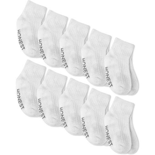 HonestBaby Baby Multipack Cozy Socks Sustainably Made for Infant, Newborn Baby, Toddler, Kids Boys', Girls', Unisex