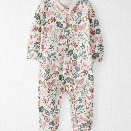 Botanical Butterfly Print Baby Organic Cotton Sleeper | Carter’s Oshkosh Canada