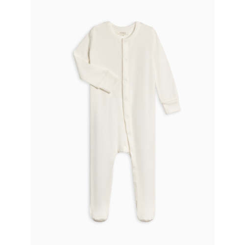 Pointelle Sleeper / Coconut