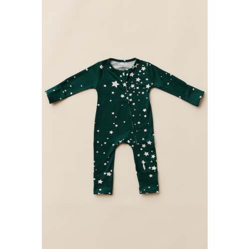 Ryder Cloud Jersey One Piece in Green Stars