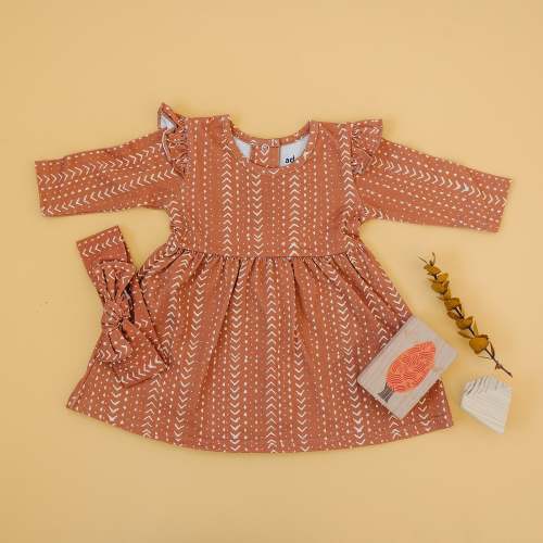 Wosoko Long Sleeve Dress