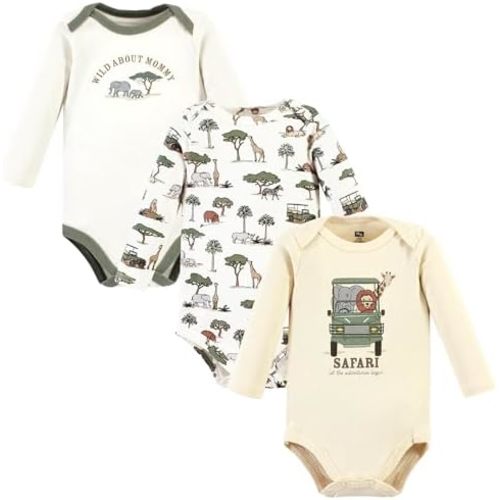 Hudson Baby Unisex Baby Cotton Bodysuits