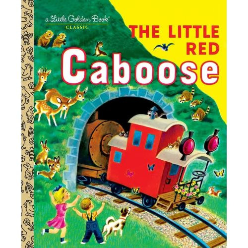 Little Golden Book: The Little Red Caboose (Hardcover)