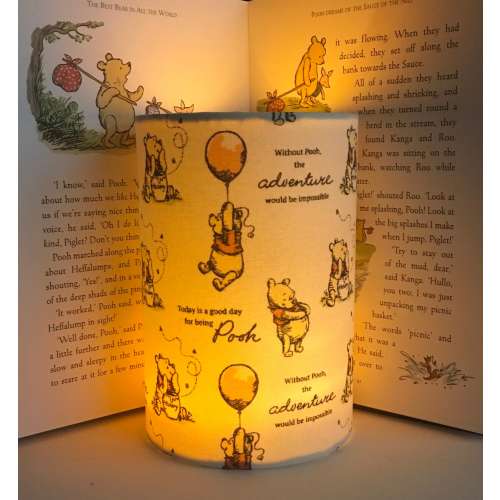 Winnie The Pooh - Handmade Nursery night light.