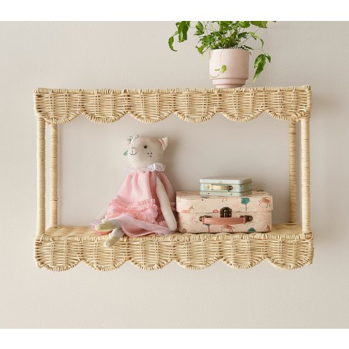 Palmer Scalloped Tiered Shelf