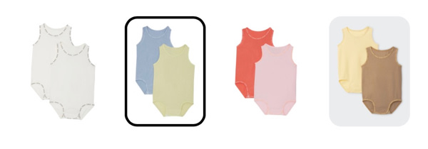 Bonds Wondergrow Singletsuit 2 Pack | Baby Baby Bodysuit | BWB3A