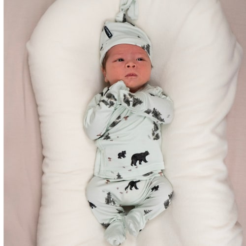 Take Me Home Kimono Set - Black Bears