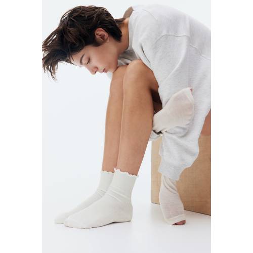 5-PACK RIB-KNIT SOCKS
