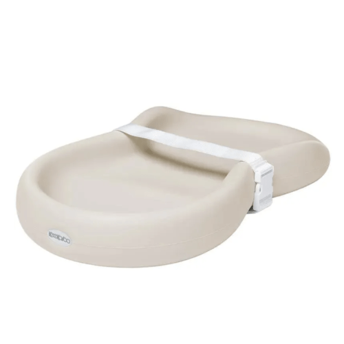 Keekaroo - Peanut Changer Silicone Diaper Pad, Vanilla Beige
