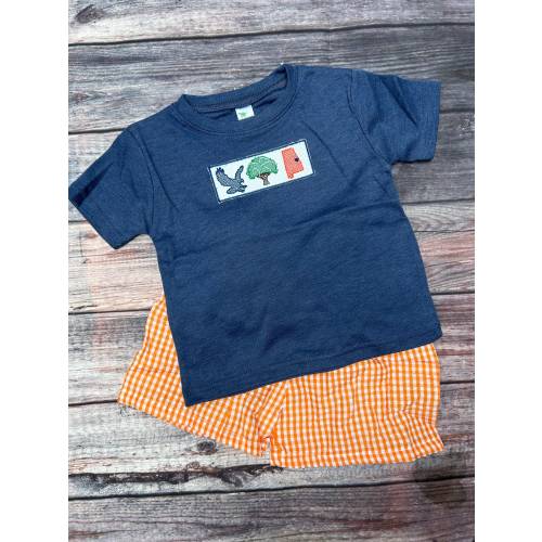 Toddler Boy Embroidered T-Shirt ONLY