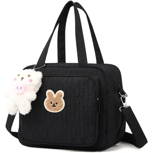 Lushandy Baby Diaper Bag Tote, Mommy Bag Cute Diaper Bags Crossbody Baby Bags for Girl Pañaleras Para Beb