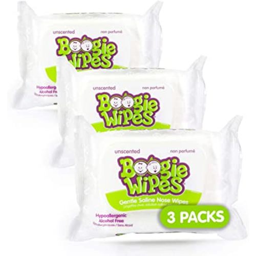 Eleeo Unscented Alcohol-Free Boogie Wipes with Aloe - 30 Count (3 Pack)