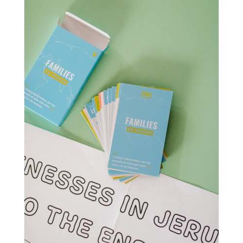 Families on Mission - Card Set and Jumbo Coloring Sheet