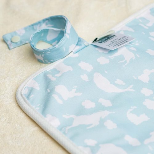 Ultra-Soft Bamboo Machine Washable Diaper Change Mat