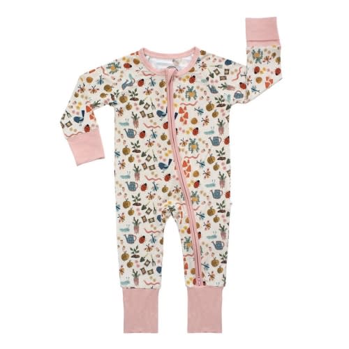 Garden Friends Bamboo Baby Pajamas Buttery Soft Sleepwear – Emerson and Friends