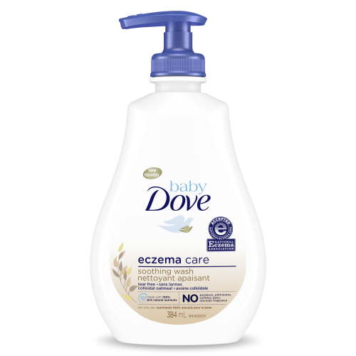 Baby Dove Derma Care Soothing Wash Skin Care with Colloidal Oatmeal for Eczema prone skin, 13 oz
