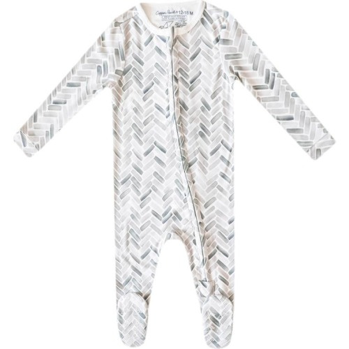 Baby Zip-Up Footie Pajamas, Alta
