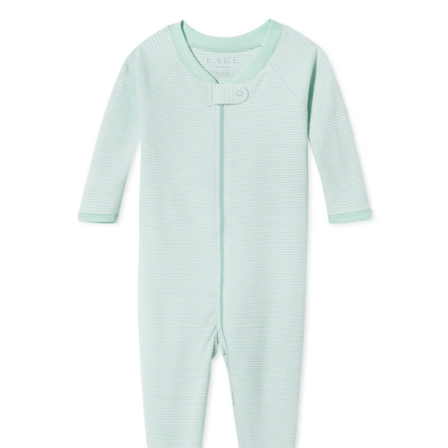 LAKE | Parisian Green Baby Sleeper | 6-9 months