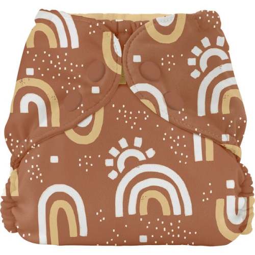 Size 2 - Reusable & Waterproof Cloth Diaper Outer, Sunshower