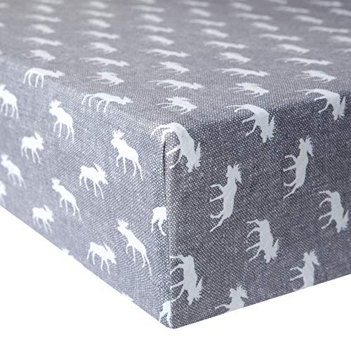 Premium Fitted Knit Crib Sheet/Toddler SheetScout by Copper Pearl