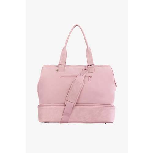 BÉIS 'The Weekender' in Atlas Pink - Weekender Travel Bag in Pink