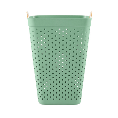 Mainstays Square Flexible Laundry Hamper, Sage Green