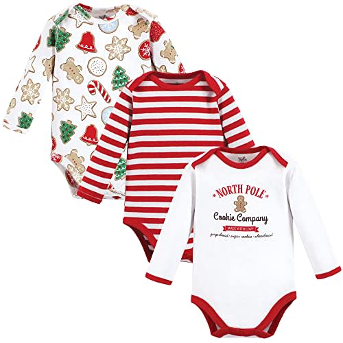 Touched by Nature unisex-baby Organic Cotton Long-sleeve Bodysuits