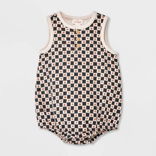Baby Shell Romper - Cat & Jack™ Beige 6-9M