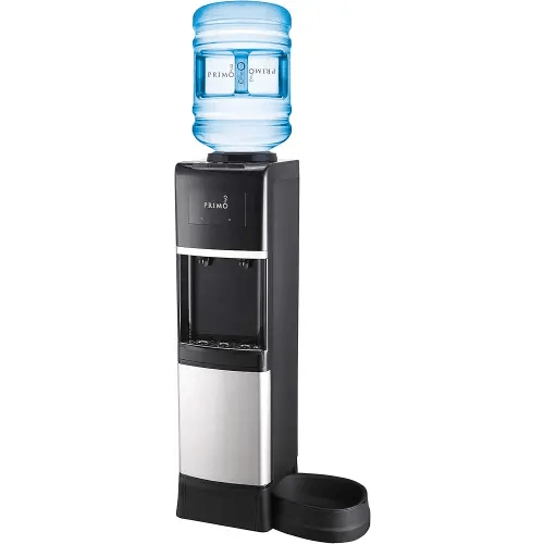 Primo Easy Top Loading Water Dispenser with Pet Station for Cat and Dog