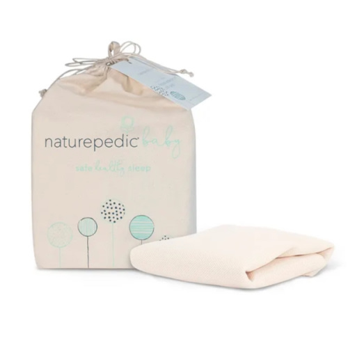 Naturepedic Breathable Organic Crib Mattress Cover
