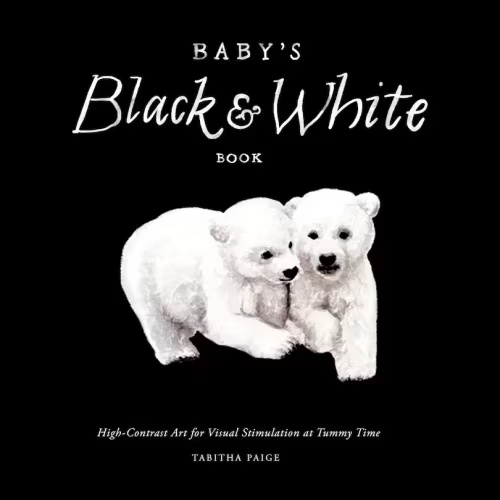 Baby's Black And White Contrast Book: High-contrast Art For Visual Stimulation At Tummy Time Book By Tabitha Paige, (Board Book) | Indigo