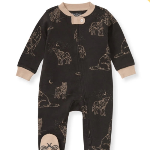 Wolf Pack Big Kids Organic Cotton PJ Set