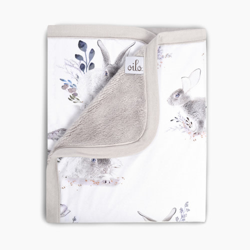 Oilo Studio Jersey Cuddle Blanket - Cottontail