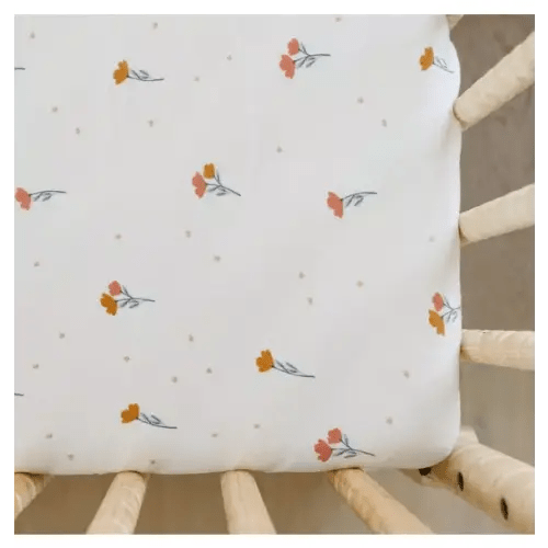 Brands We Love Floral Crib Sheet by Janie and Jack