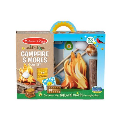 Melissa & Doug Let's Explore Campfire S'mores Play Set