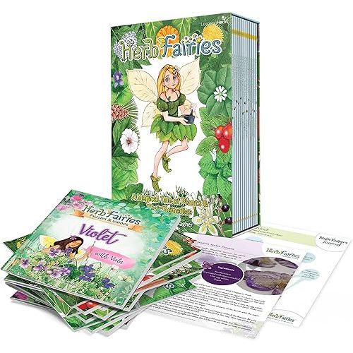 Herb Fairies: 13 Plant Books Set & Digital Learning System - Explore Plants & Healing Herbs Through Engaging & Educational Stories - Includes Audiobooks, Printables, Recipes, Crafts, Puzzles & Games